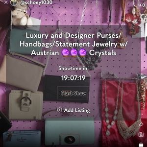 Silent Auction. Designer/Luxury Handbags wallets wristlets